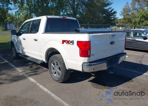 2018 Ford F-150 Lariat z USA, uszkodzony, nr VIN 1FTEW1EG7JFC51158